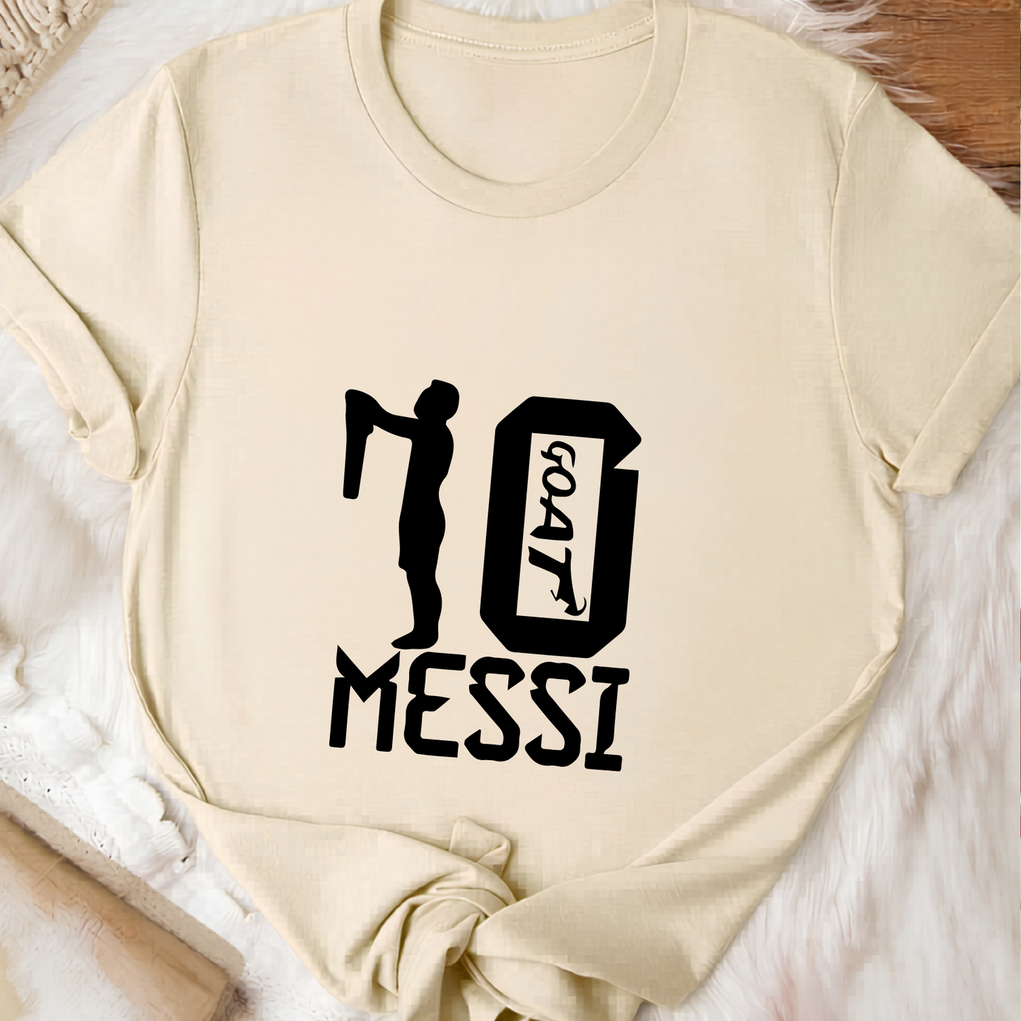 FIFA World Cup 2026 Lionel Messi 10 GOAT Celebration Graphic Tee (physical)