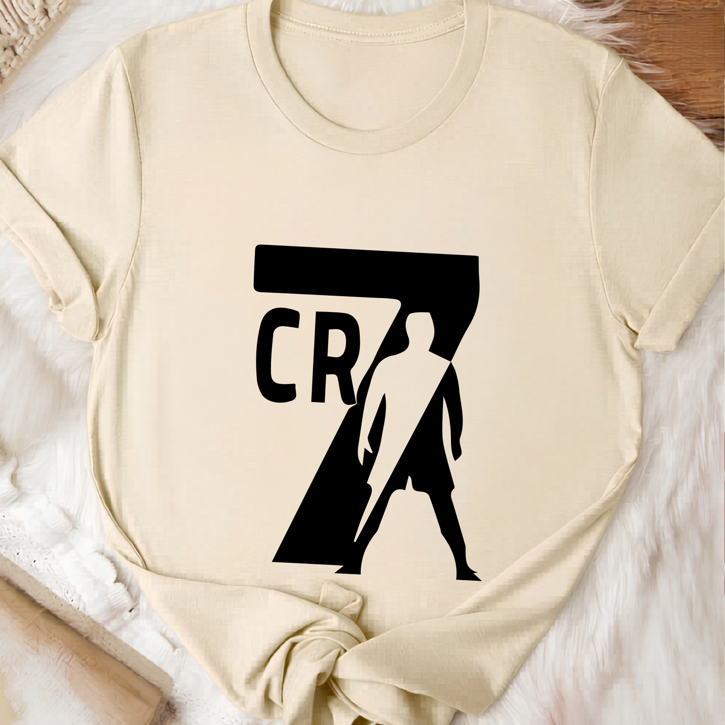 FIFA World Cup 2026 Cristiano Ronaldo CR7 Silhouette Graphic Tee (physical)