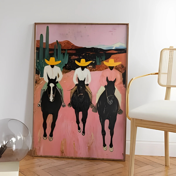 Colorful abstractWall Art (Printable+Physical)