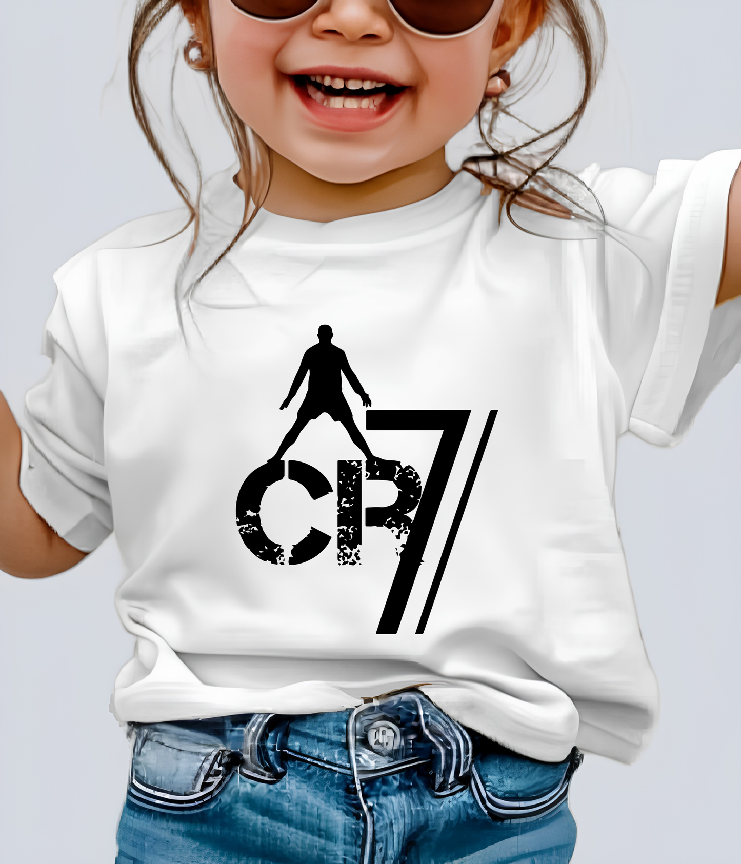 FIFA World Cup 2026 Cristiano Ronaldo CR7 Celebration Silhouette Graphic Tee (physical)