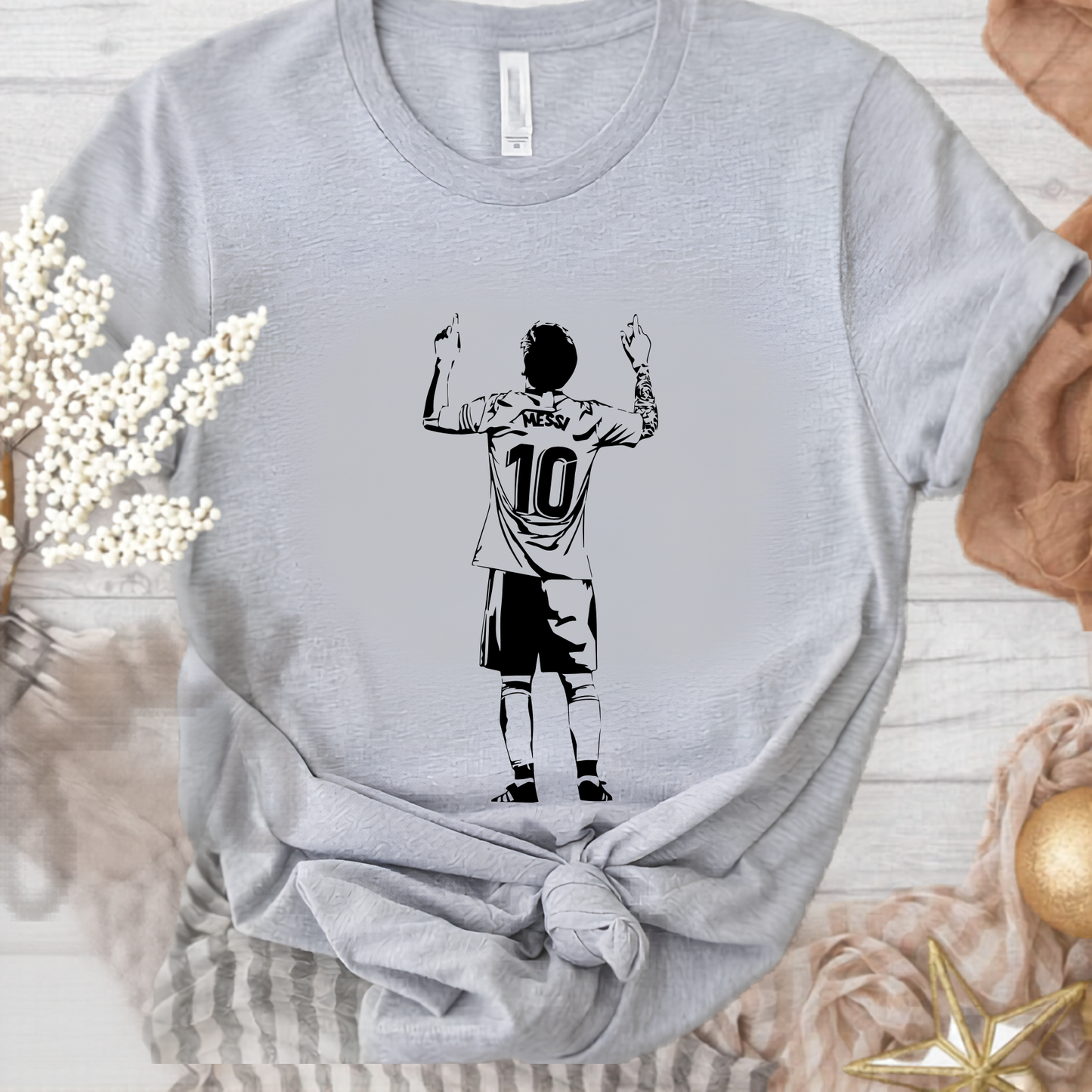 FIFA World Cup 2026 Lionel Messi Iconic Sky Celebration Graphic Tee (physical)