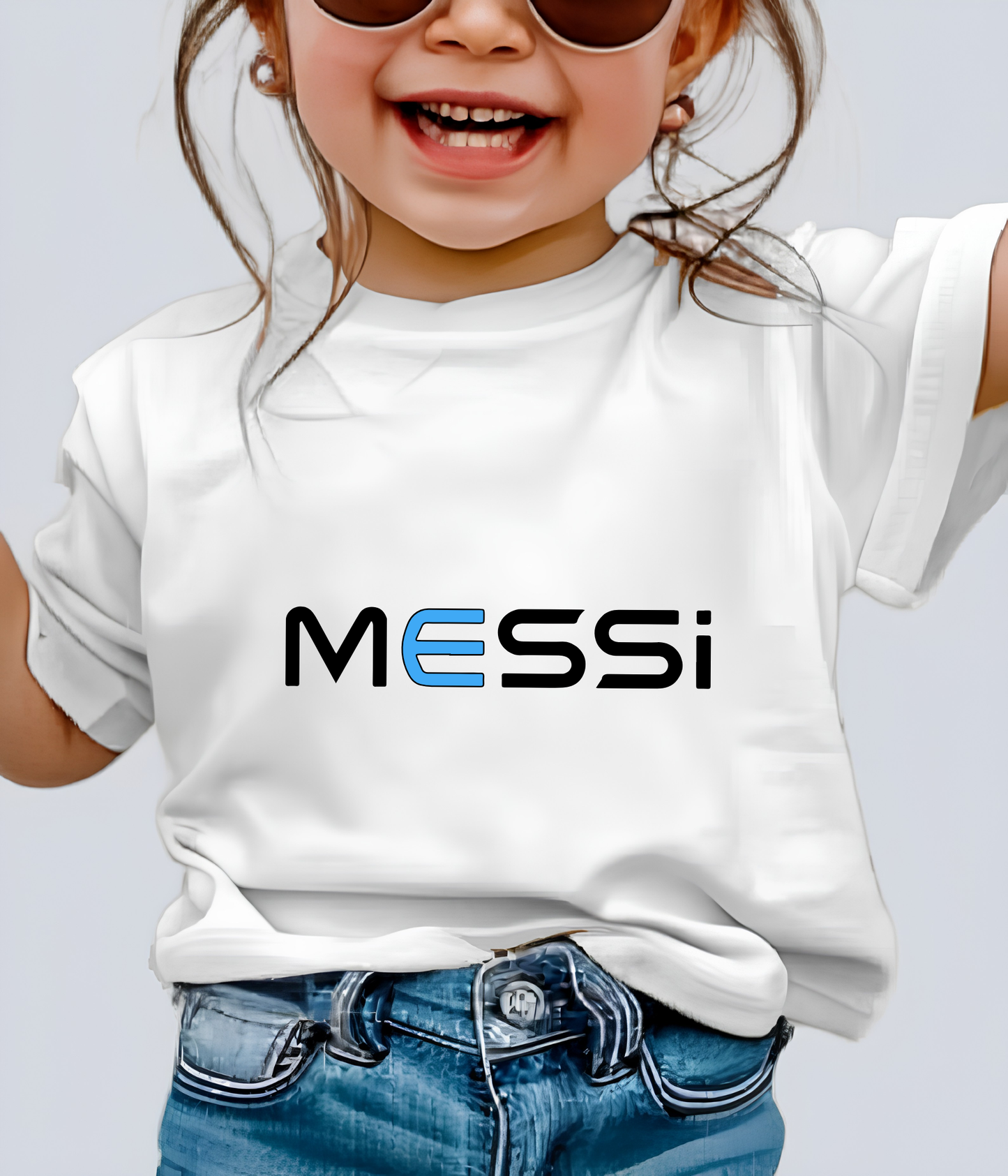 FIFA World Cup 2026 Lionel Messi Minimalist Text Logo Graphic Tee (physical)