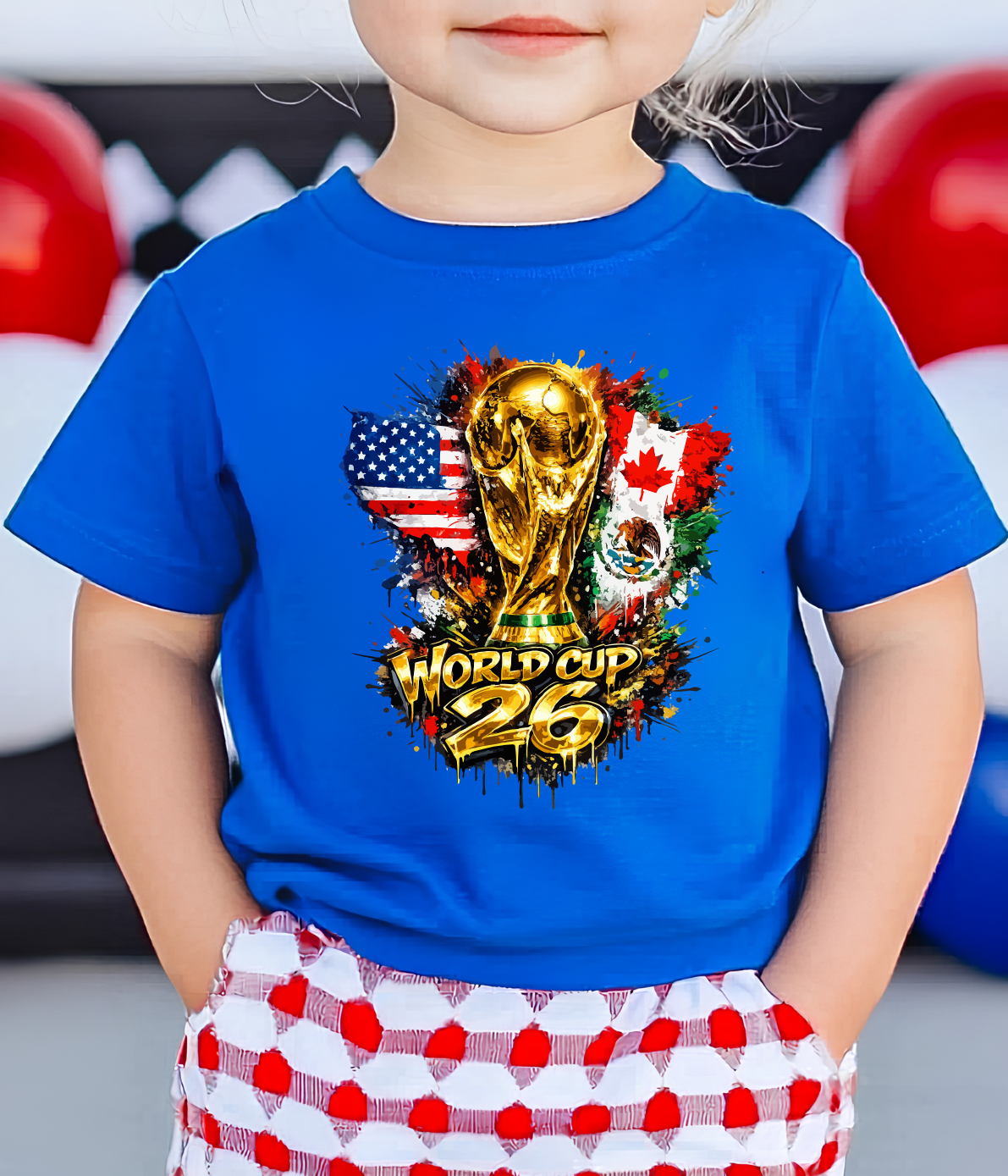 World Cup 2026 United Graphic Tee - USA, Canada & Mexico Fan Shirt