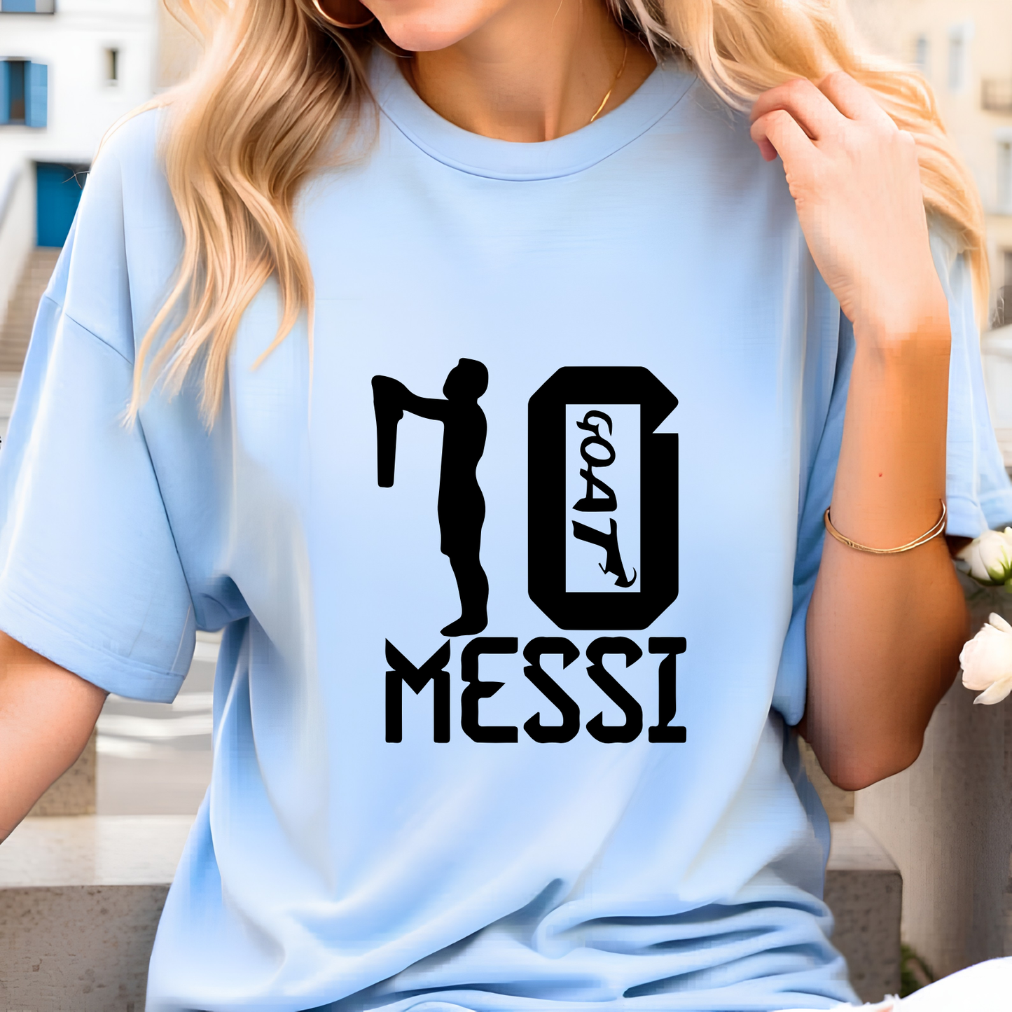 FIFA World Cup 2026 Lionel Messi 10 GOAT Celebration Graphic Tee (physical)