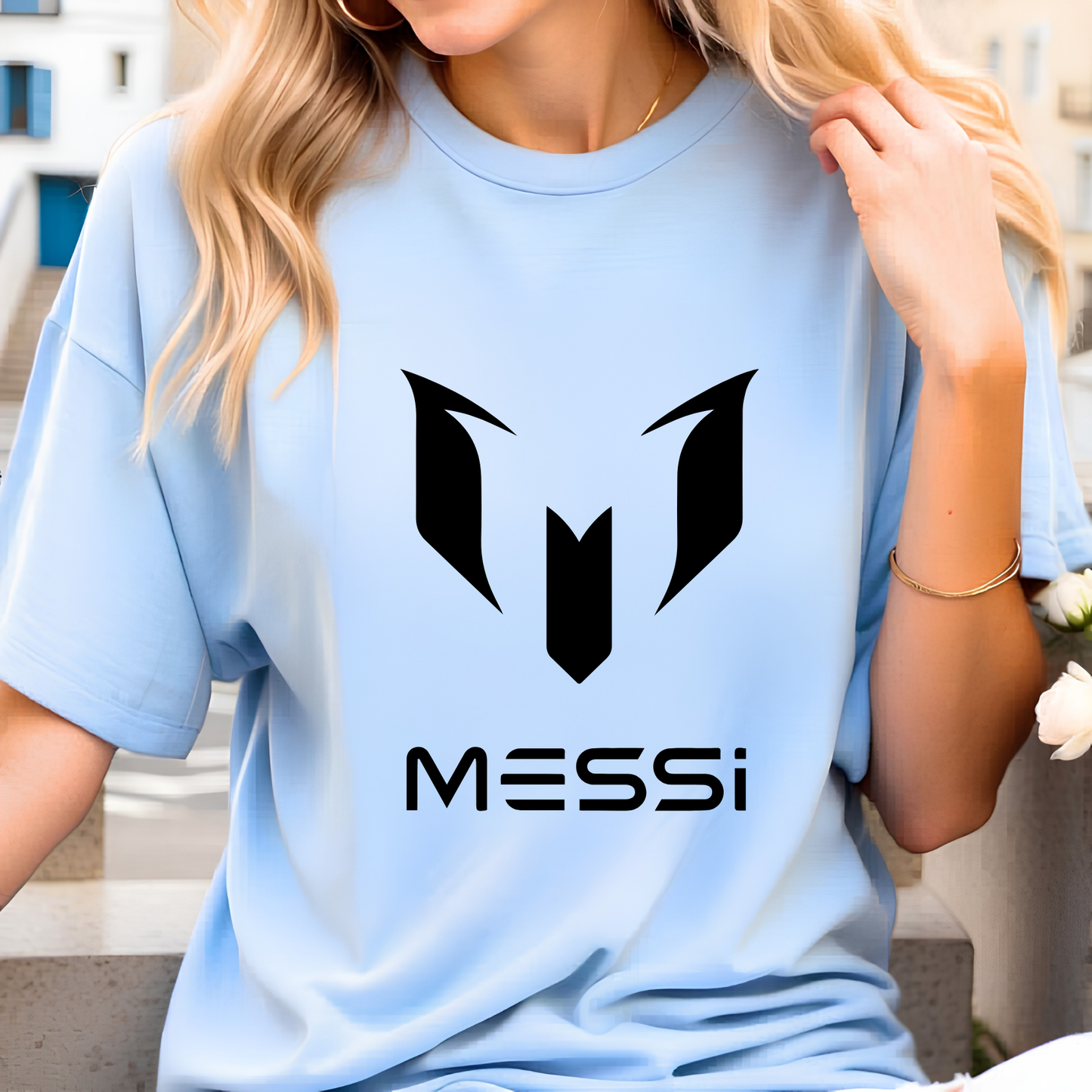 FIFA World Cup 2026 Lionel Messi Signature Logo Graphic Tee (physical)