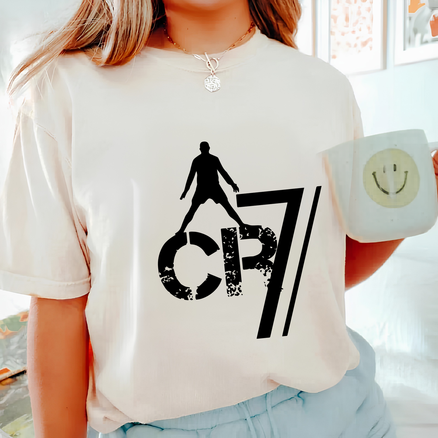 FIFA World Cup 2026 Cristiano Ronaldo CR7 Celebration Silhouette Graphic Tee (physical)