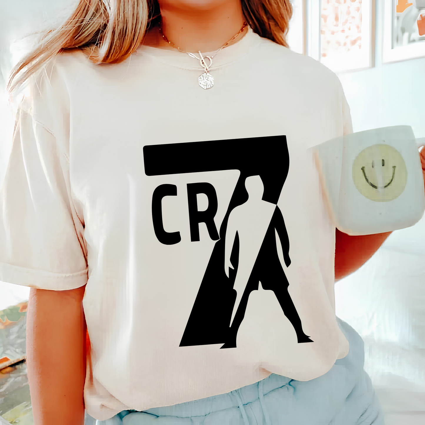 FIFA World Cup 2026 Cristiano Ronaldo CR7 Silhouette Graphic Tee (physical)