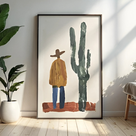 Modern Western Wall Art (Printable+Physical)