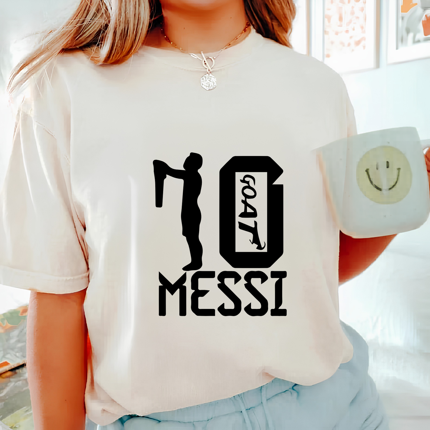FIFA World Cup 2026 Lionel Messi 10 GOAT Celebration Graphic Tee (physical)