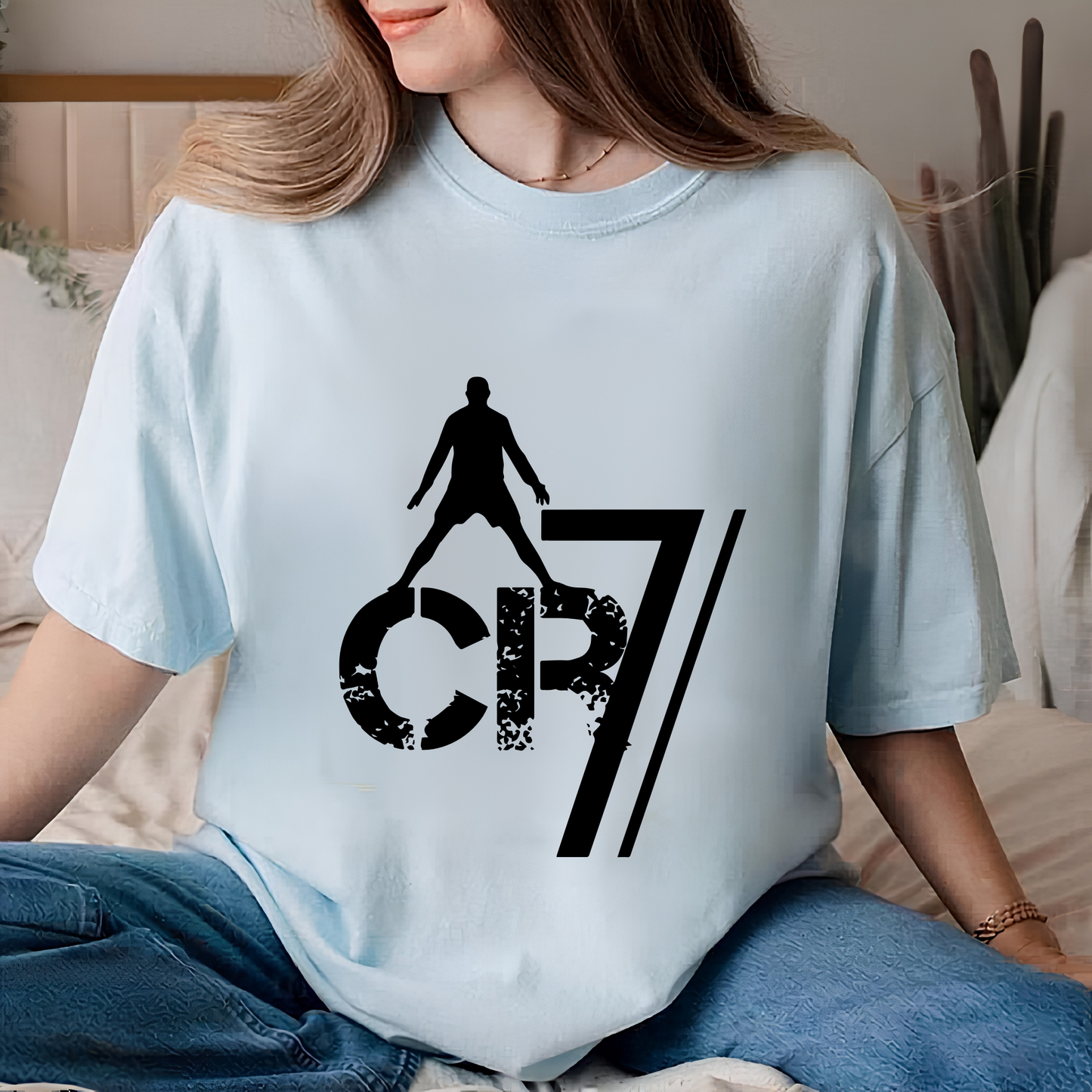 FIFA World Cup 2026 Cristiano Ronaldo CR7 Celebration Silhouette Graphic Tee (physical)
