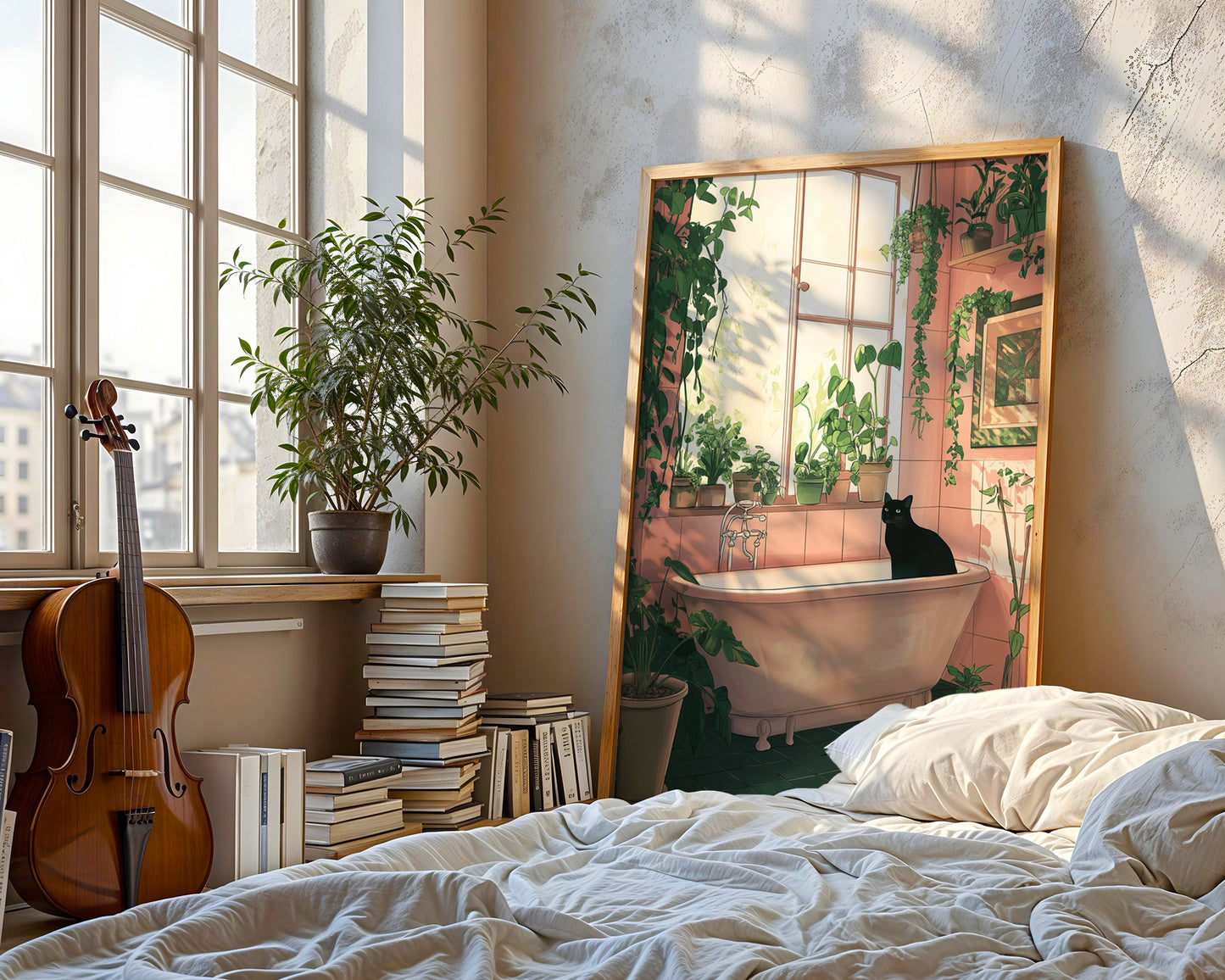 Funny Bathroom Wall Decor(Printable+Physical)