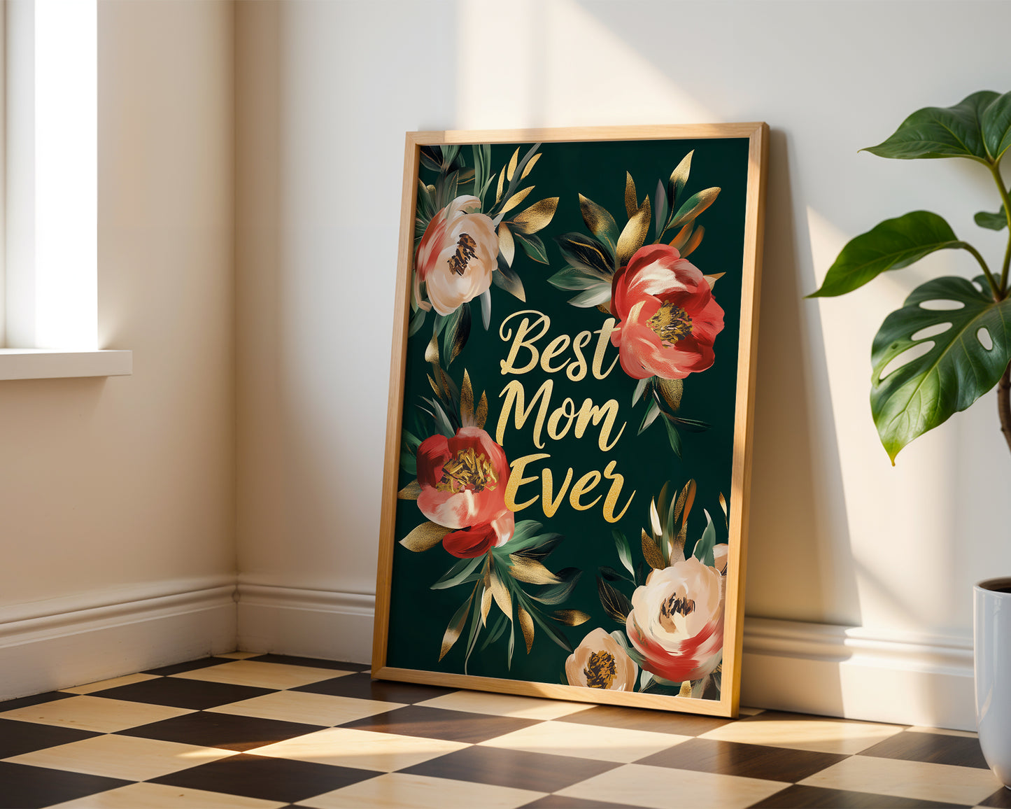 Best Mom Ever Print - Mother's Day Gift(Printable+Physical)