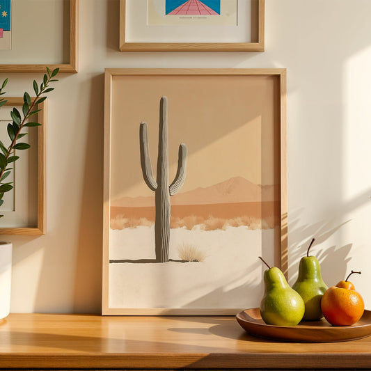 Minimalist Desert Print (Printable+Physical)