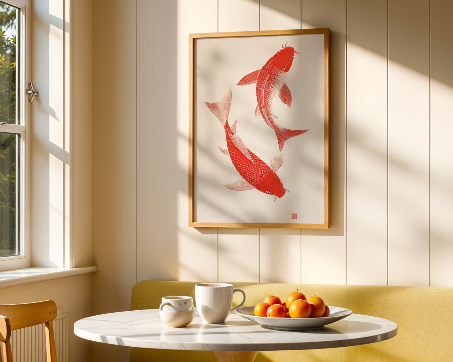 Red Koi Print(Printable+Physical)