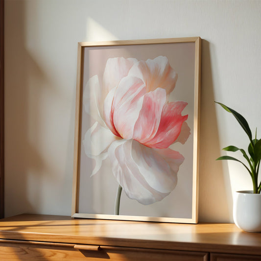 Pink And Beige Painting Wall Art(Printable+Physical)