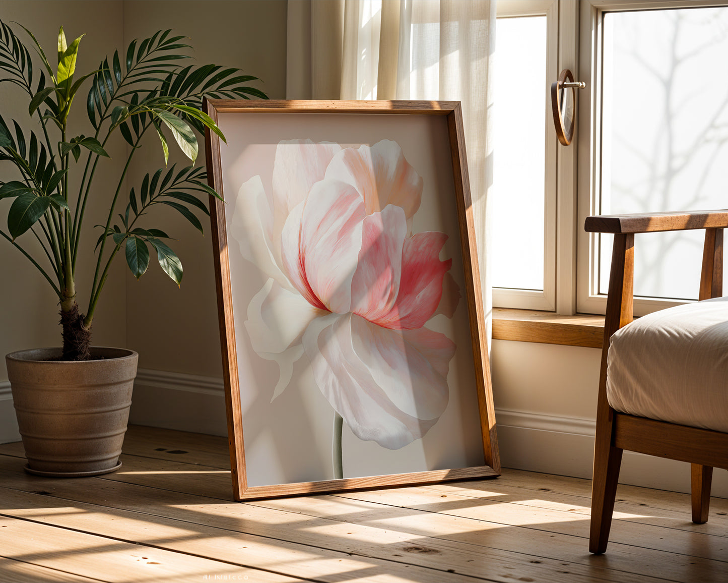 Pink And Beige Painting Wall Art(Printable+Physical)