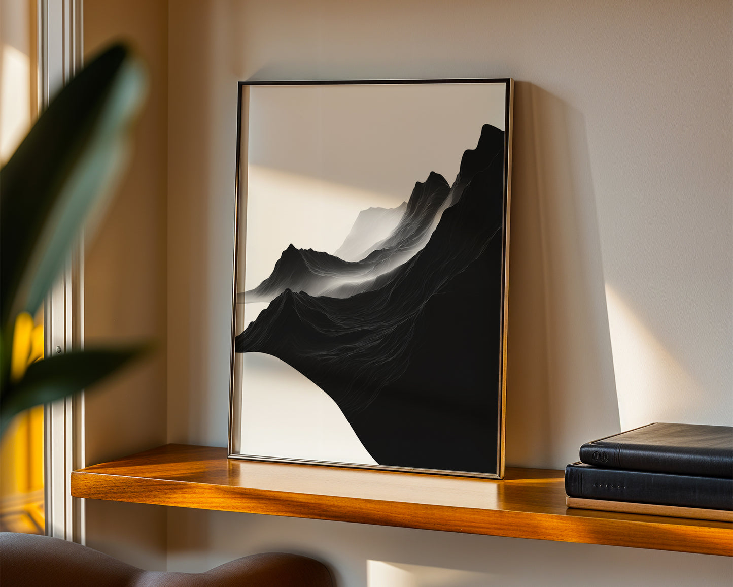 Black and White Landscape Print (Printable+Physical)