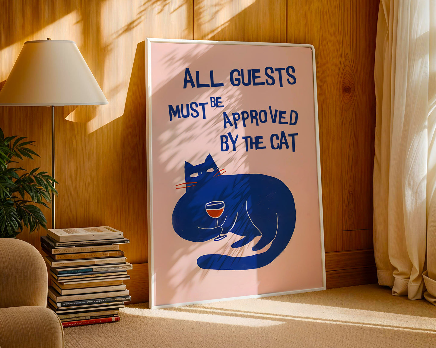 Cat Digital Wall Art Print(Printable+Physical)
