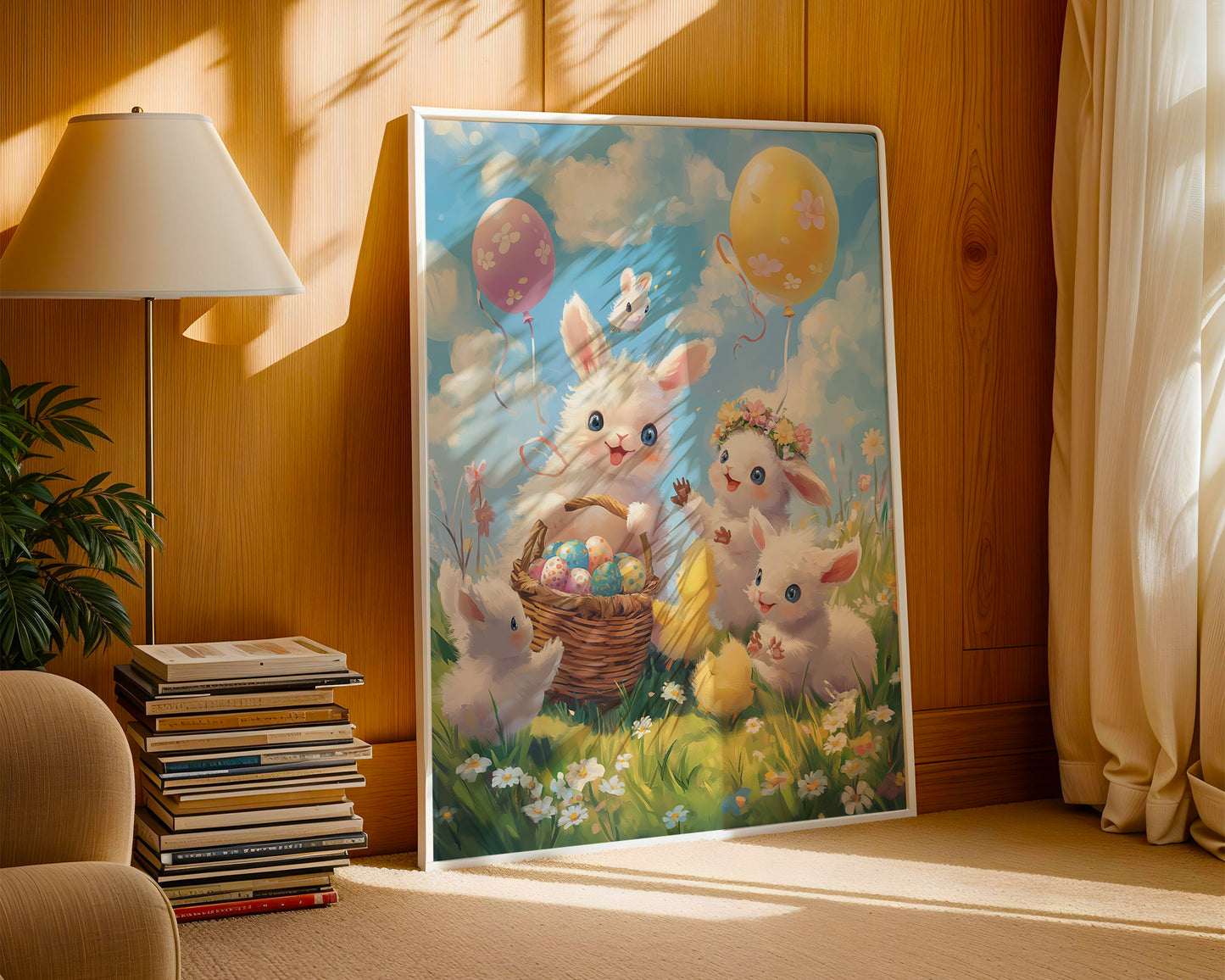 Easter Bunny Print(Printable+Physical)