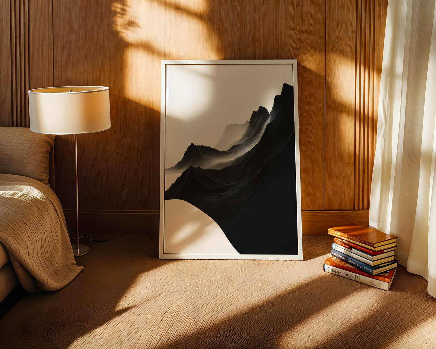 Black and White Landscape Print (Printable+Physical)