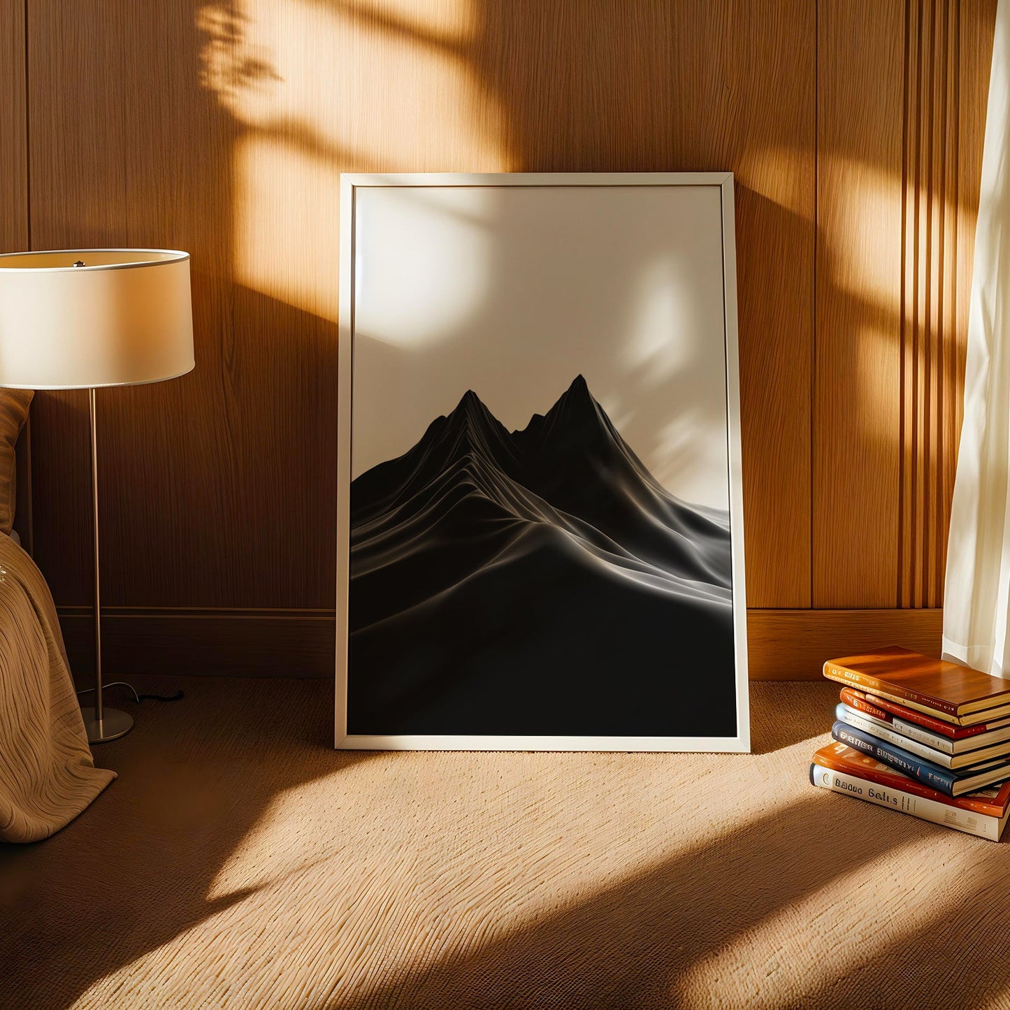 Black and White Landscape Print (Printable+Physical)
