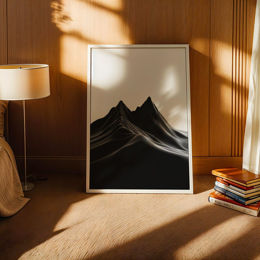 Black and White Landscape Print (Printable+Physical)