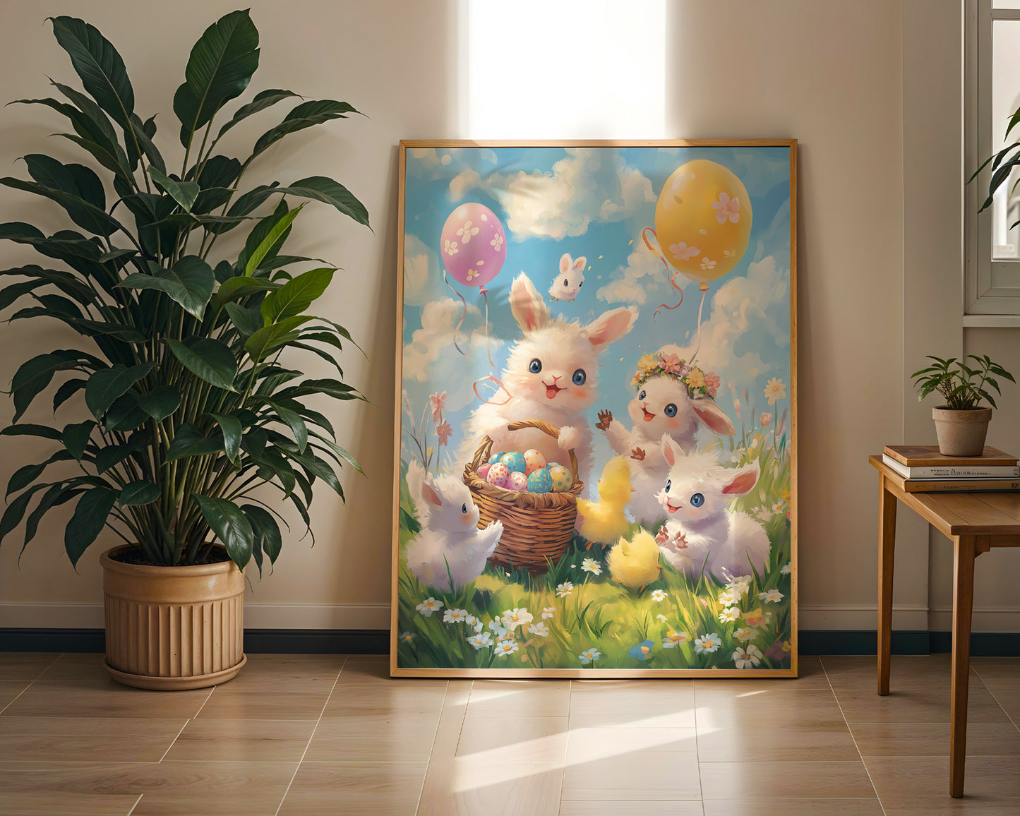 Easter Bunny Print(Printable+Physical)