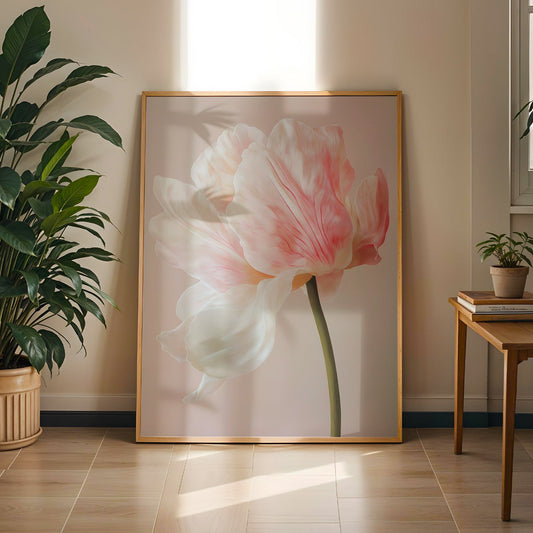 Pink And Beige Painting Wall Art(Printable+Physical)
