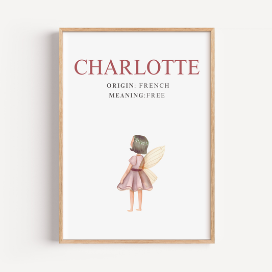 custom name wall art print(Printable+Physical)