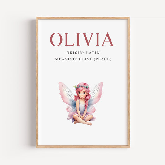 custom name wall art print(Printable+Physical)