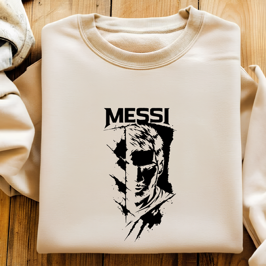 FIFA World Cup 2026 Lionel Messi Grunge Portrait Graphic Tee (physical)