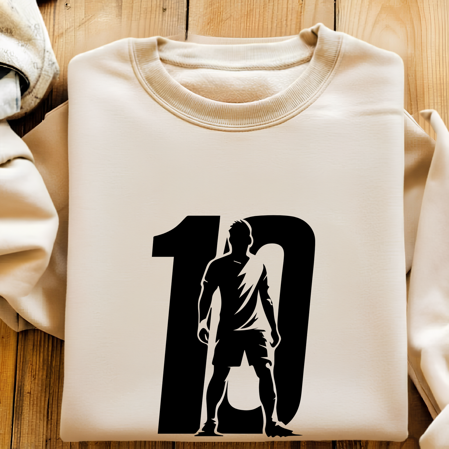 FIFA World Cup 2026 Neymar Number 10 Silhouette Graphic T-Shirt (physical)