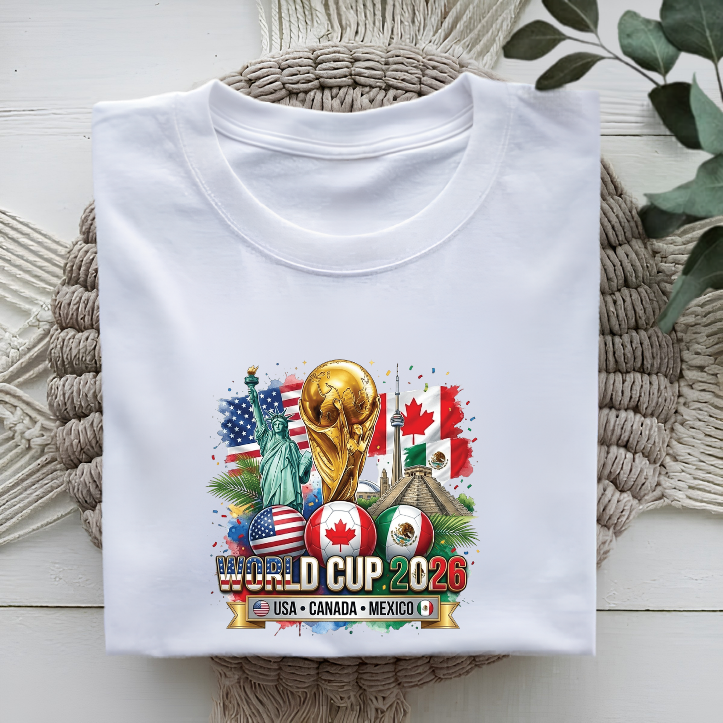 United Host Cities 2026 Soccer Championship Landmark Collage Apparel (physical)