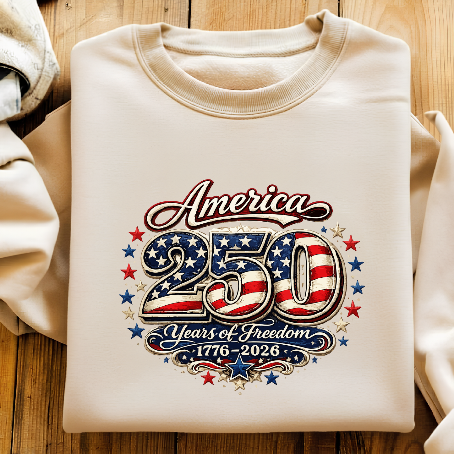 Celebrate a monumental america 250 Years of Freedom Semiquincentennial Graphic T-Shirt (physical)