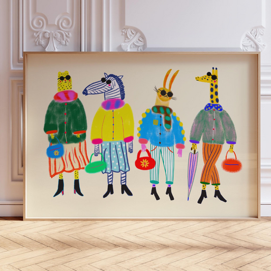 Fashion Week Art(Printable+Physical)