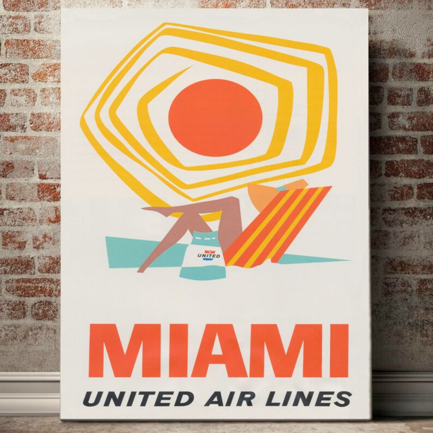 Miami Beach Wall Art(Printable+Physical)