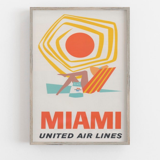 Miami Beach Wall Art(Printable+Physical)