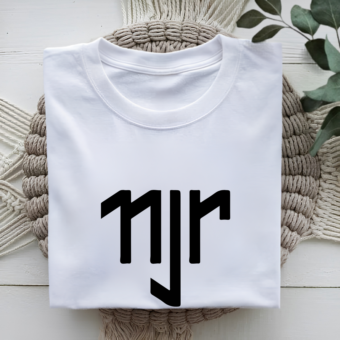 FIFA World Cup 2026 Neymar NJR Signature Logo Minimalist White T-Shirt (physical)