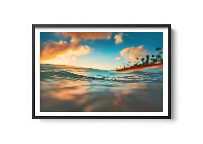 Coastal Ocean Wall Art (Printable+Physical)