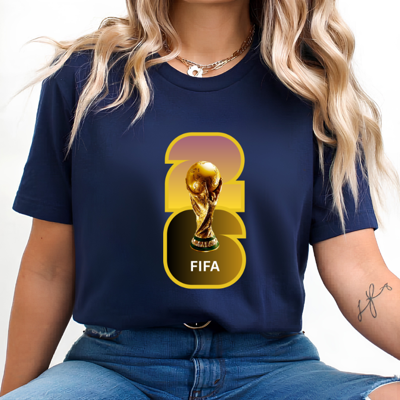 FIFA World Cup 2026 Trophy Gradient Bold Number Graphic Sweatshirt (physical)