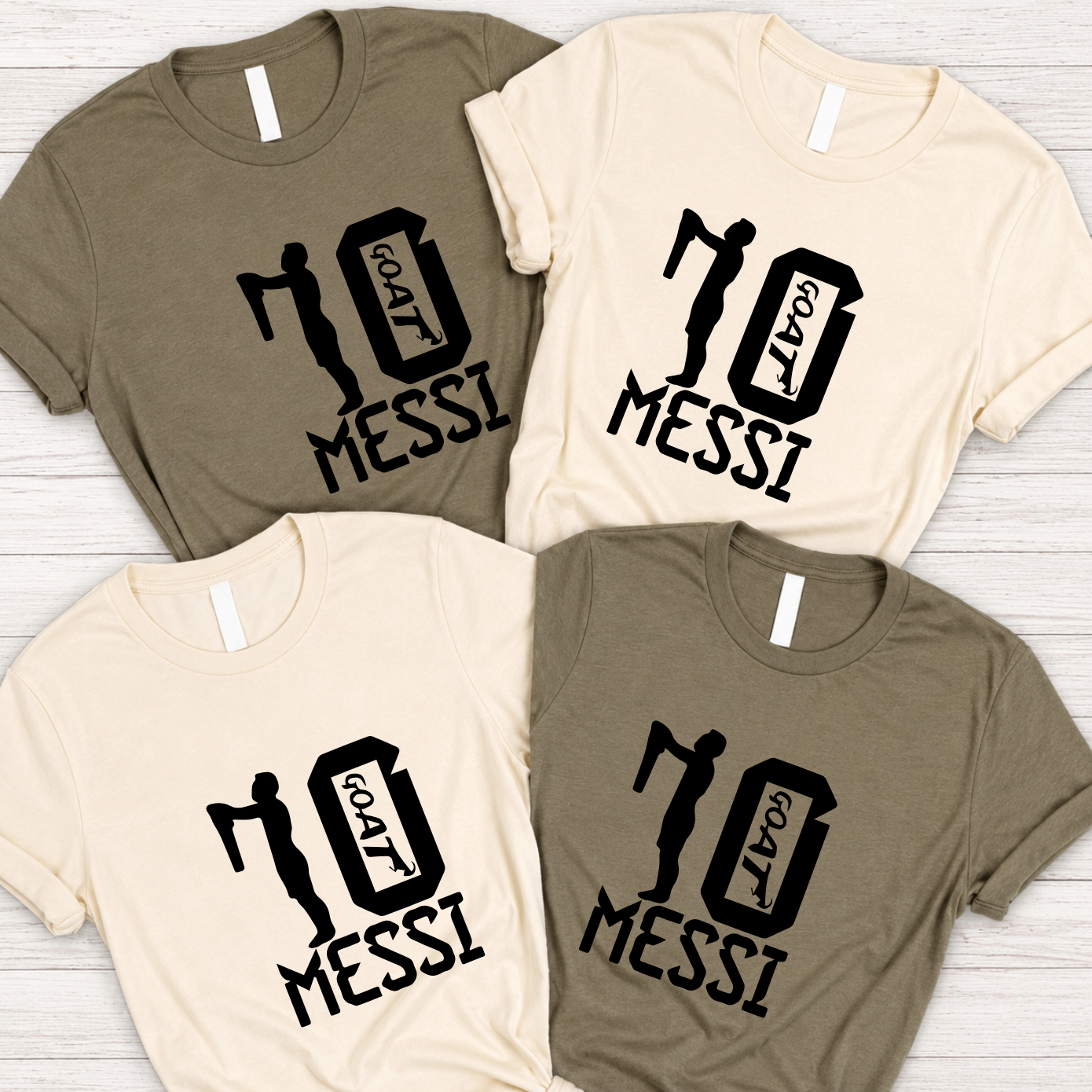 FIFA World Cup 2026 Lionel Messi 10 GOAT Celebration Graphic Tee (physical)