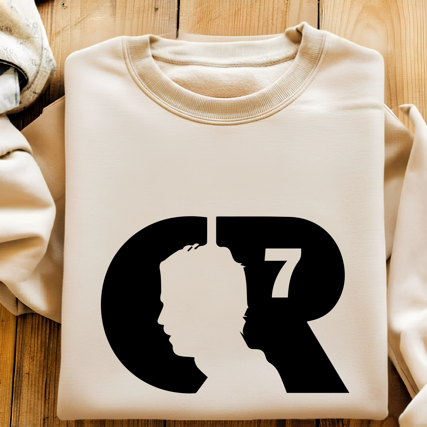 FIFA World Cup 2026 Cristiano Ronaldo CR7 Head Silhouette Graphic Tee (physical)