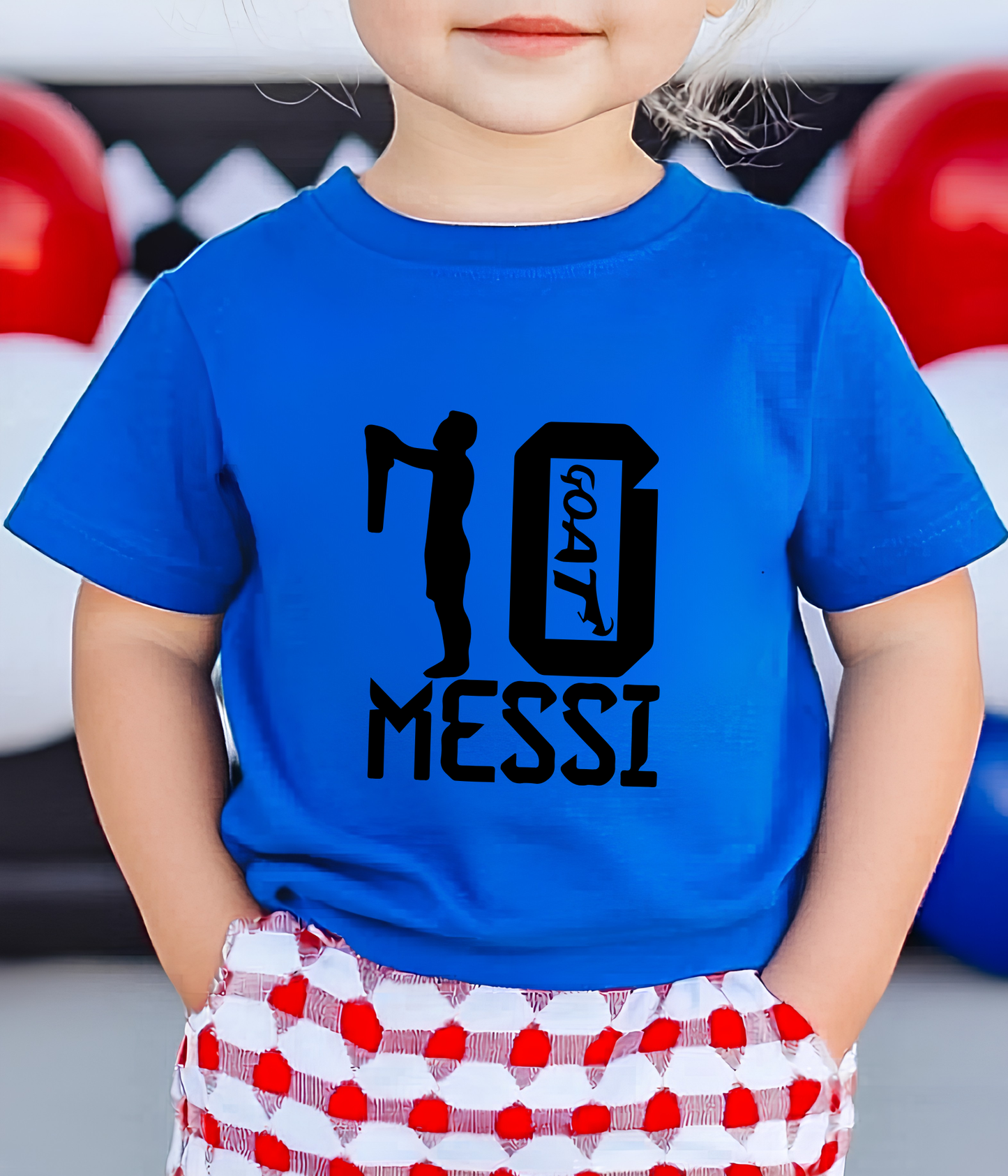 FIFA World Cup 2026 Lionel Messi 10 GOAT Celebration Graphic Tee (physical)