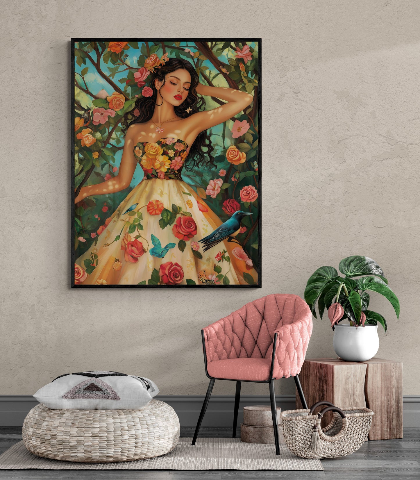 Bohemian Chic Wall Art(Printable+Physical)