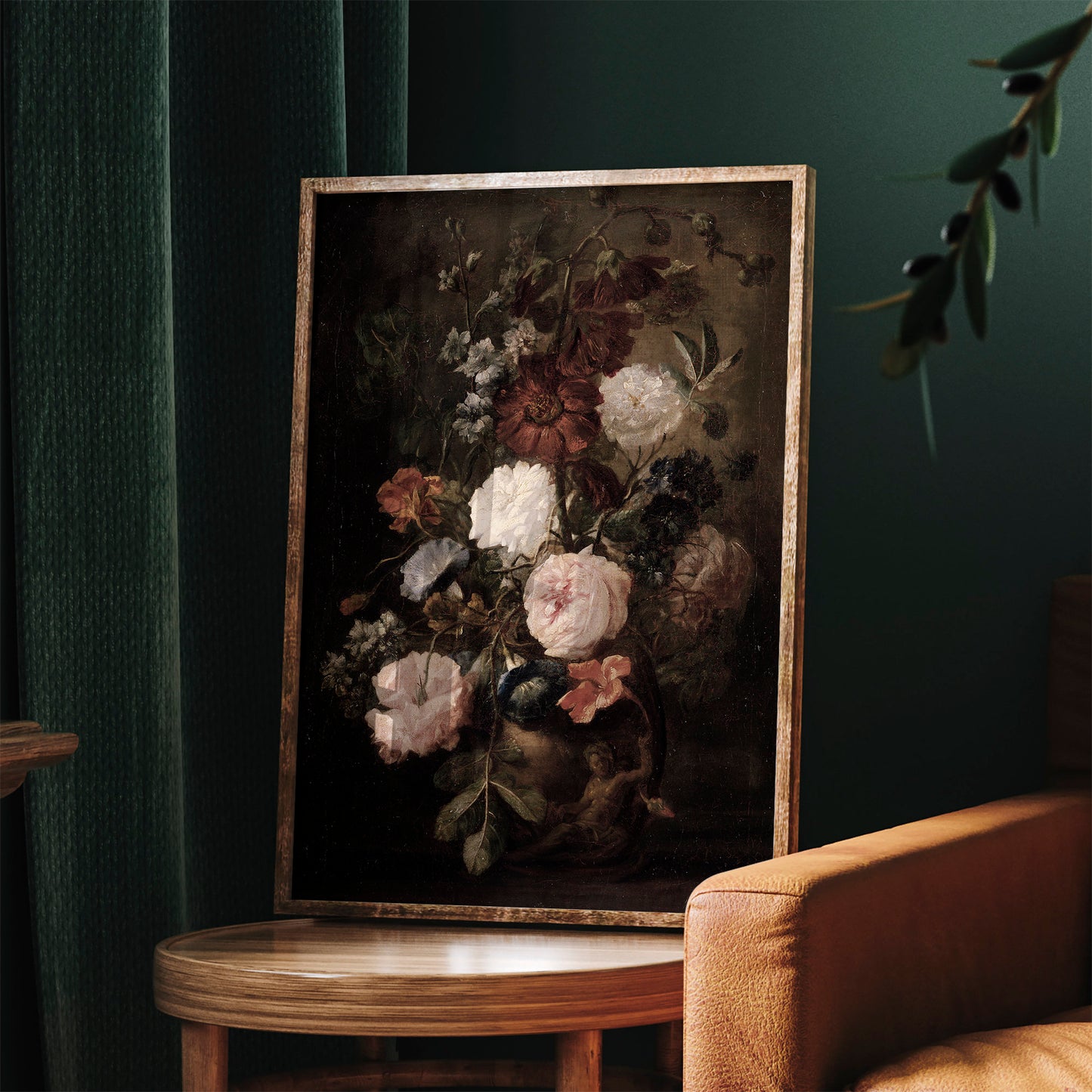 Vintage Floral Wall Art(Printable+Physical)