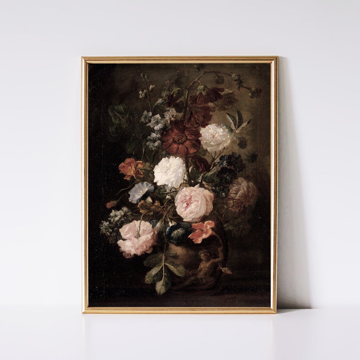 Vintage Floral Wall Art(Printable+Physical)