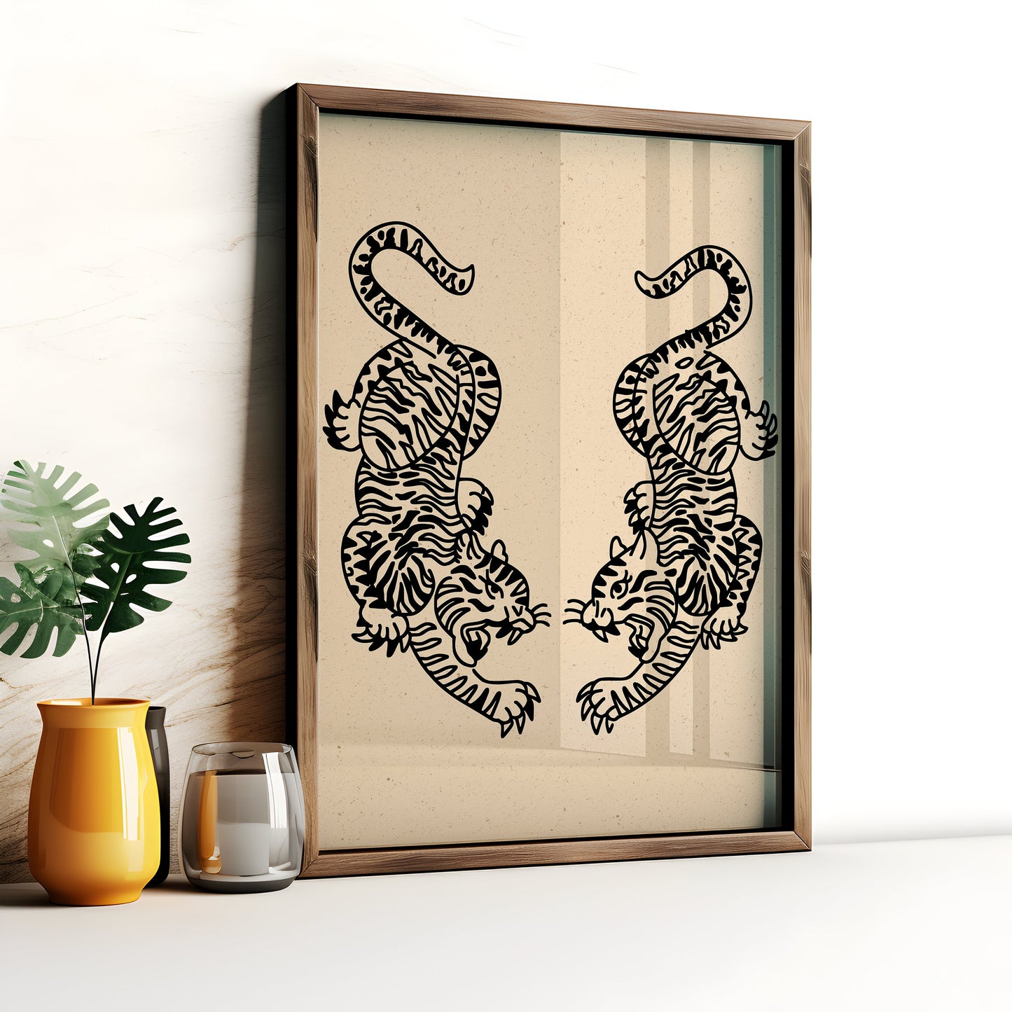 Minimalist Animal Art(Printable+Physical)