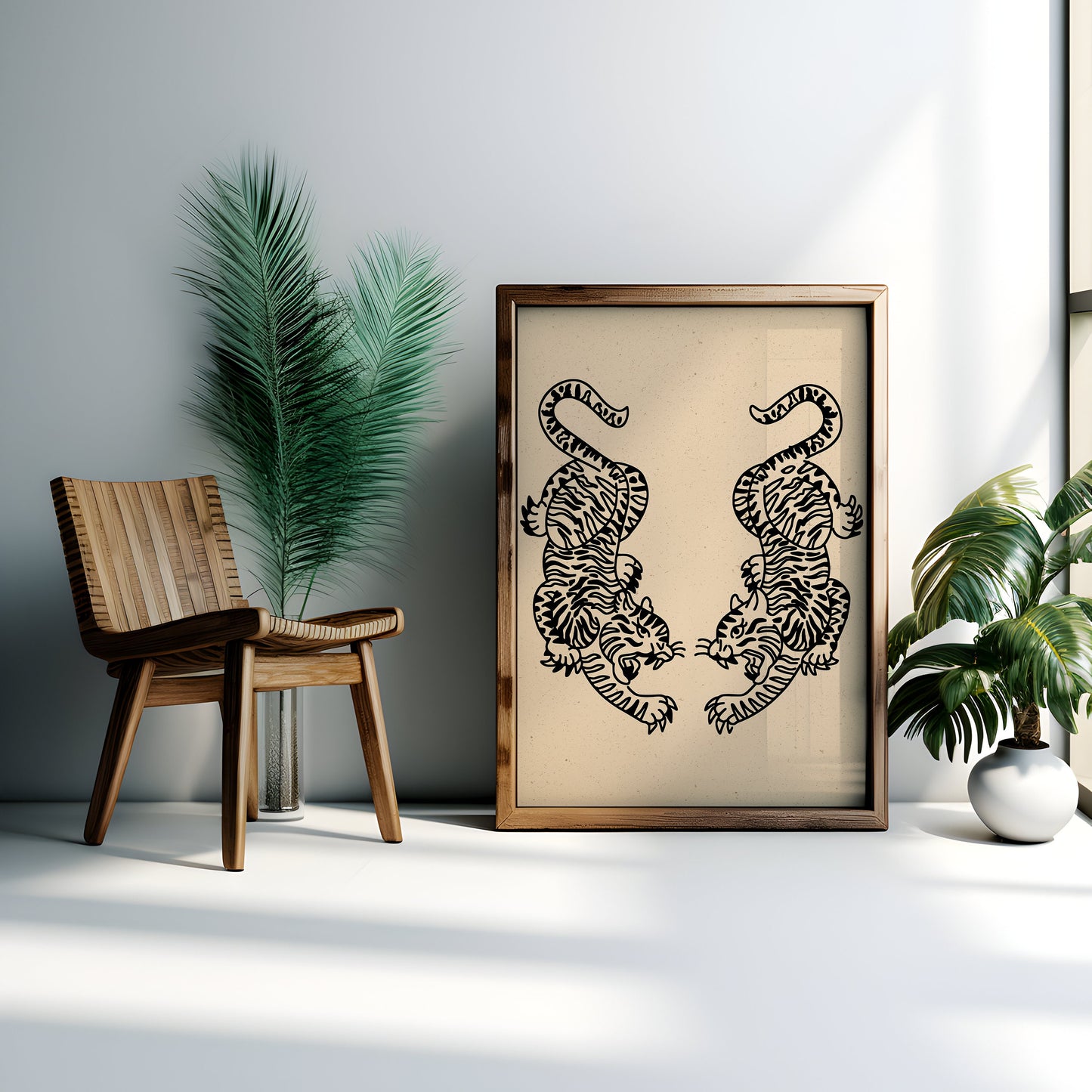 Minimalist Animal Art(Printable+Physical)
