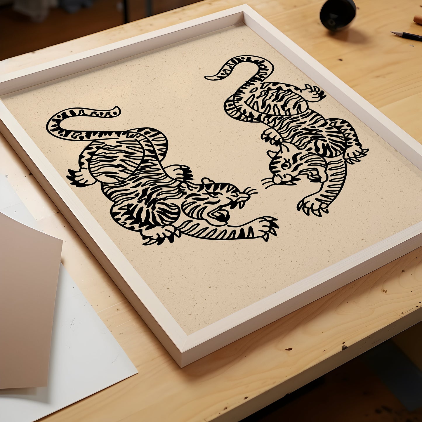 Minimalist Animal Art(Printable+Physical)