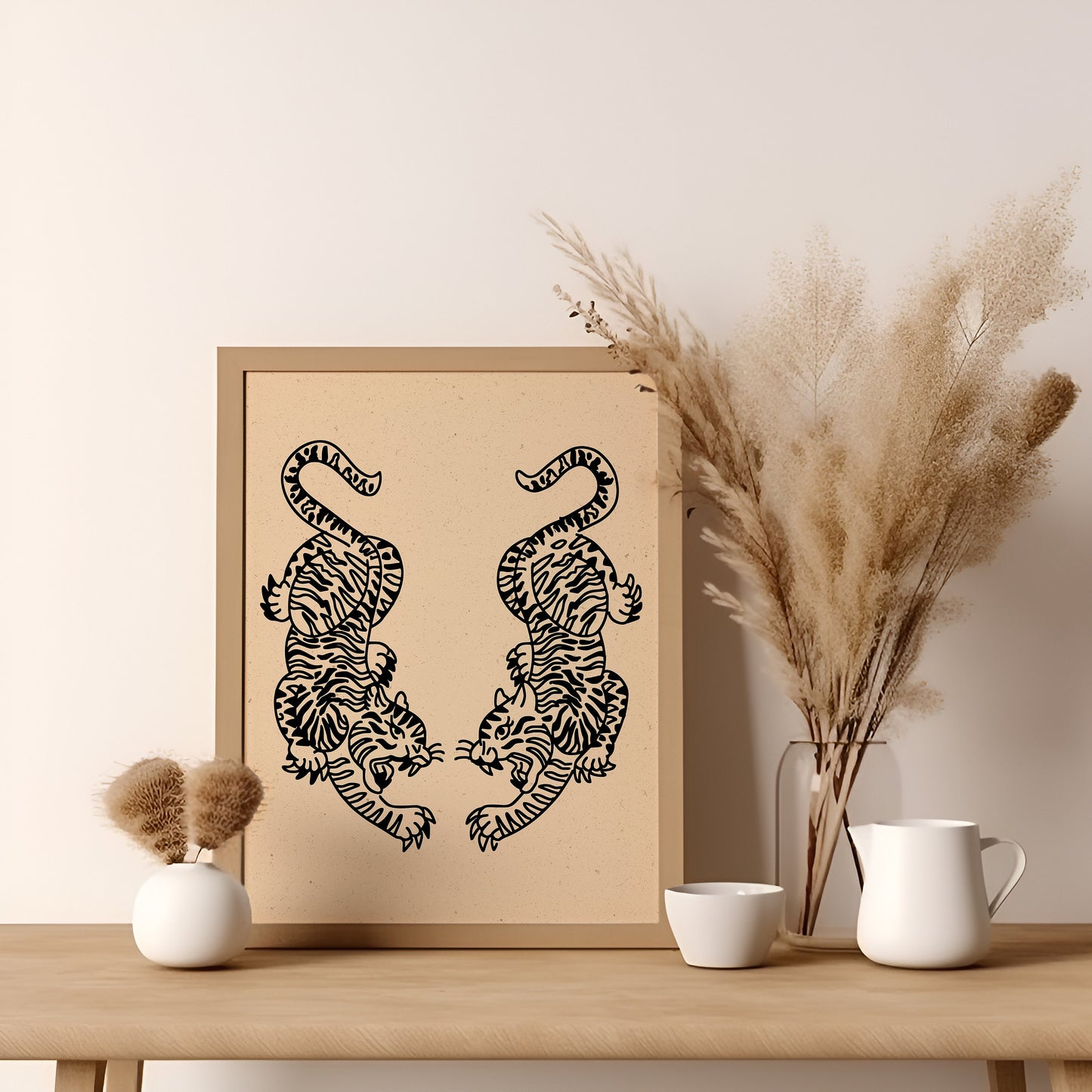 Minimalist Animal Art(Printable+Physical)
